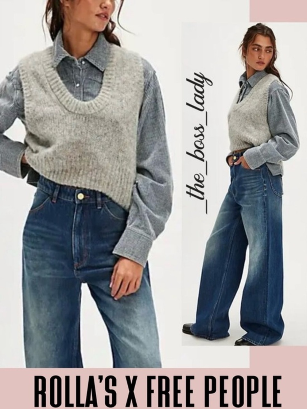 Rollas studio flare jeans cotton boho high rise casual cozy 30